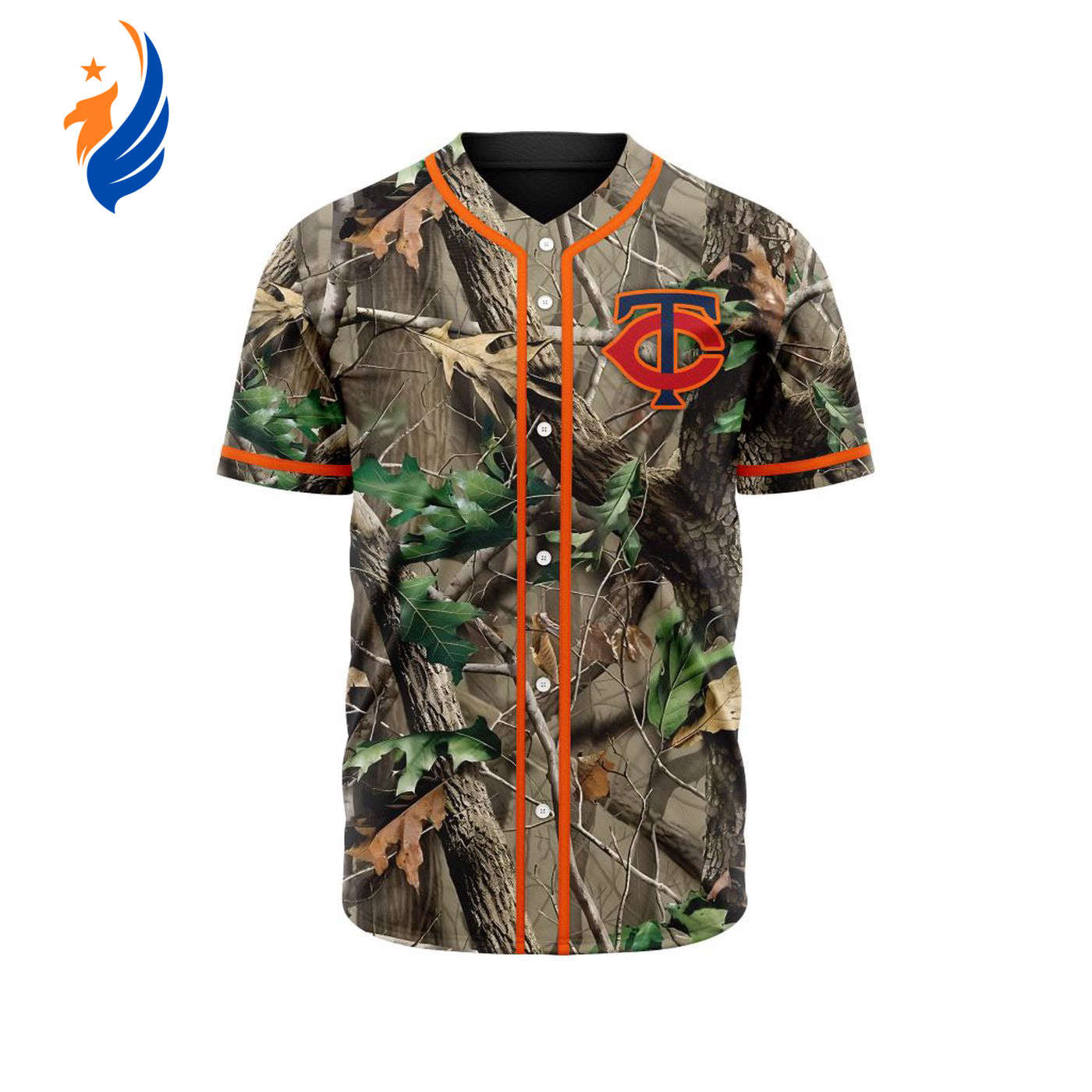 MLB Minnesota Twins Special Realtree Camo Hunting Baseball Jersey Gift for Men Women - Bafud T-Shirts, Hoodie,... (Image 1)