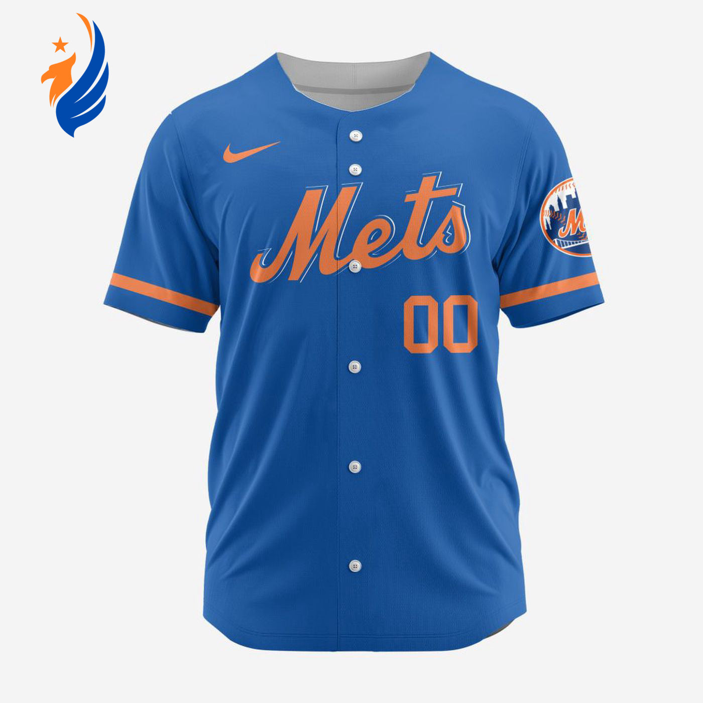 MLB New York Mets Personalized Alternate Design Concept Baseball Jersey 2402 - Bafud T-Shirts, Hoodie, Sweatshirt (Image 1)