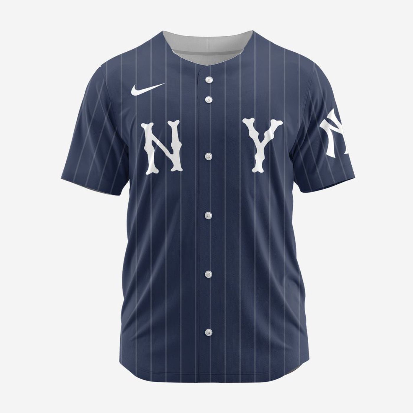 MLB New York Yankees Personalized Alternate Design Concept Baseball Jersey 2402 - Bafud T-Shirts, Hoodie,... (Image 2)
