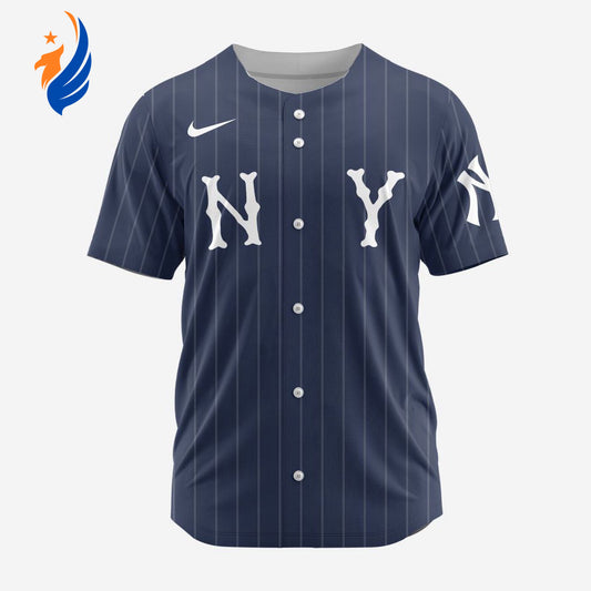 MLB New York Yankees Personalized Alternate Design Concept Baseball Jersey 2402 - Bafud T-Shirts, Hoodie,... (Image 1)