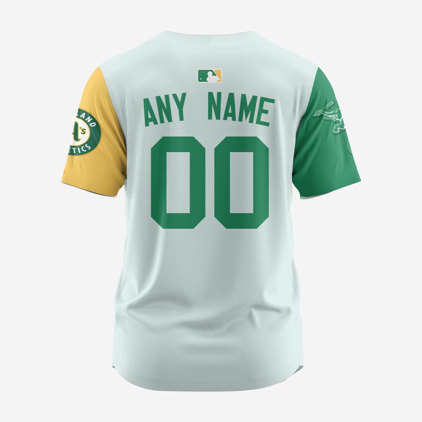 MLB Oakland Athletics Personalized Alternate Design Concept Baseball Jersey 2402 - Bafud T-Shirts, Hoodie,... (Image 2)