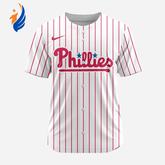MLB Philadelphia Phillies Personalized 2024 Home Baseball Jersey - Bafud T-Shirts, Hoodie, Sweatshirt (Image 1)