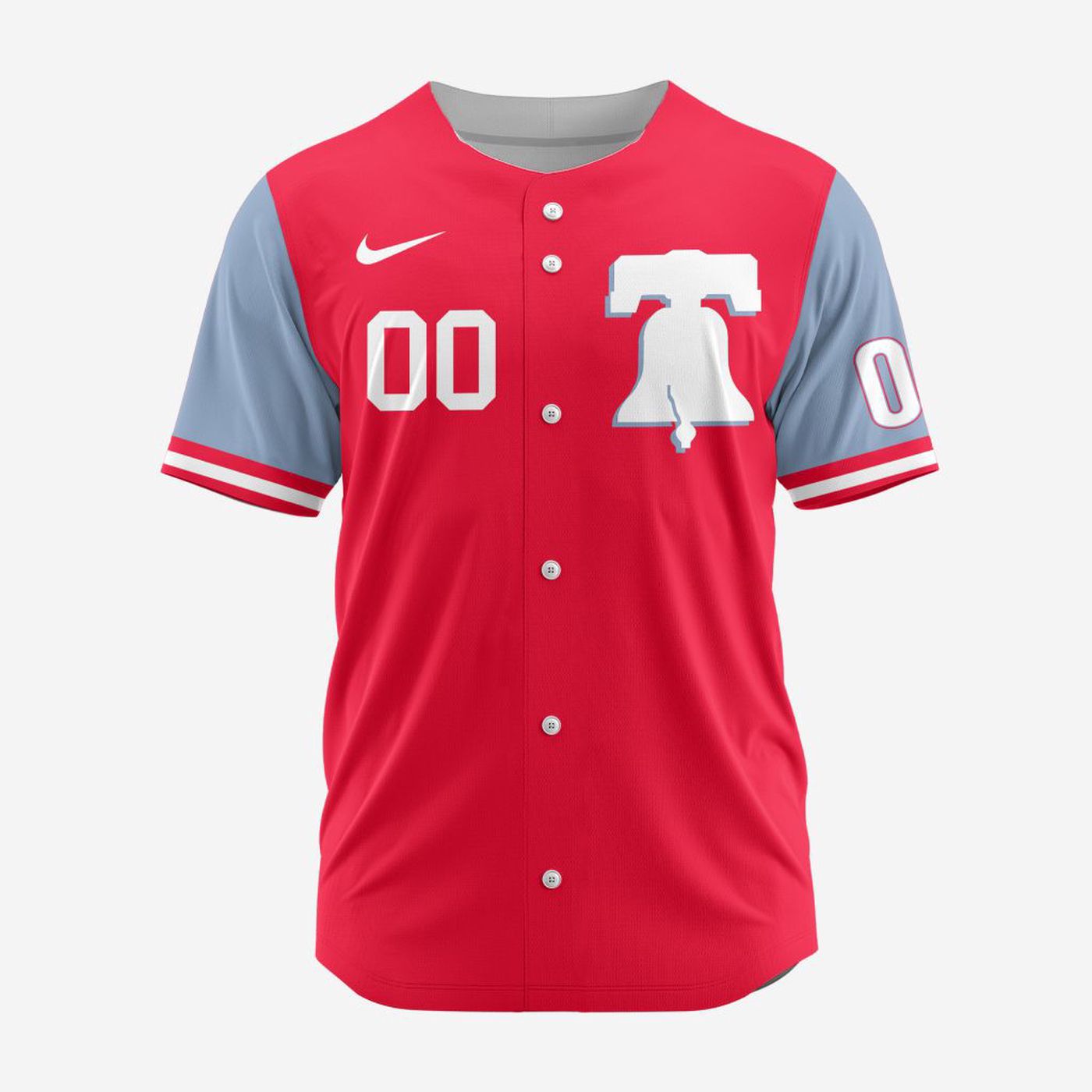 MLB Philadelphia Phillies Personalized Alternate Design Concept Baseball Jersey 2403 - Bafud T-Shirts, Hoodie,... (Image 2)