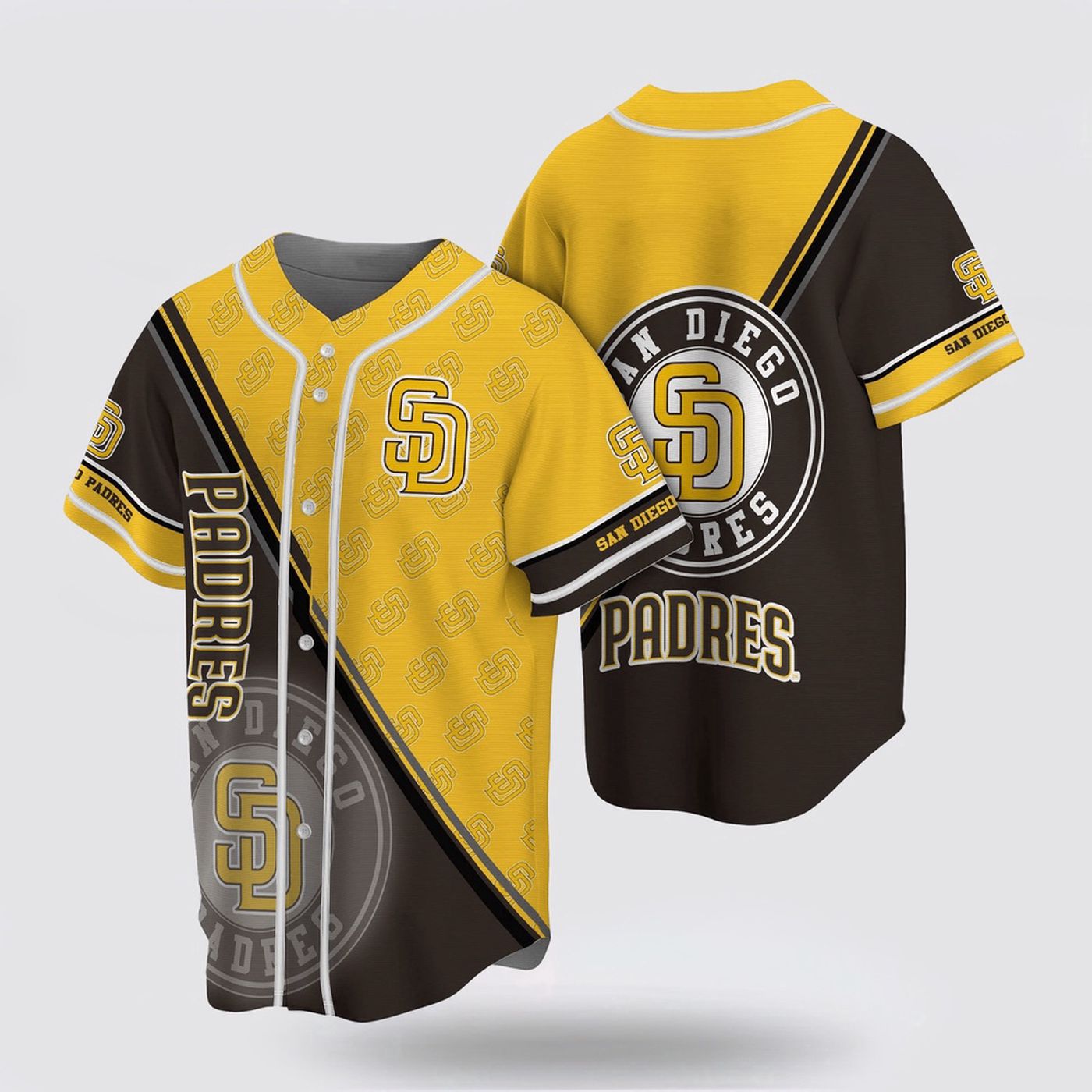 MLB San Diego Padres Fan Jersey: Simple Design for Ultimate Baseball Fans! - lylyprint.com T-Shirts, Hoodie,... (Image 2)