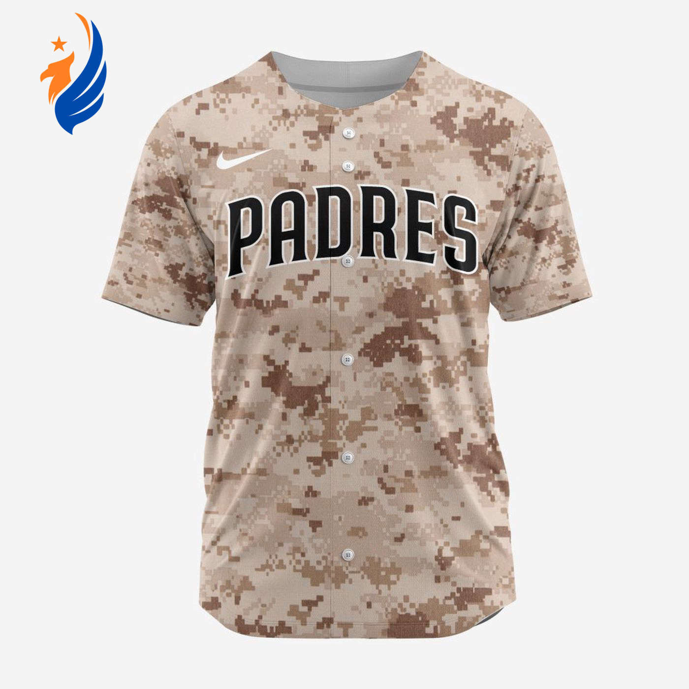 MLB San Diego Padres Personalized Alternate 02 Baseball Jersey - Bafud T-Shirts, Hoodie, Sweatshirt (Image 1)