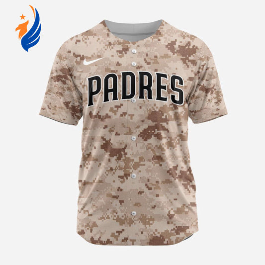 MLB San Diego Padres Personalized Alternate 02 Baseball Jersey - Bafud T-Shirts, Hoodie, Sweatshirt (Image 1)