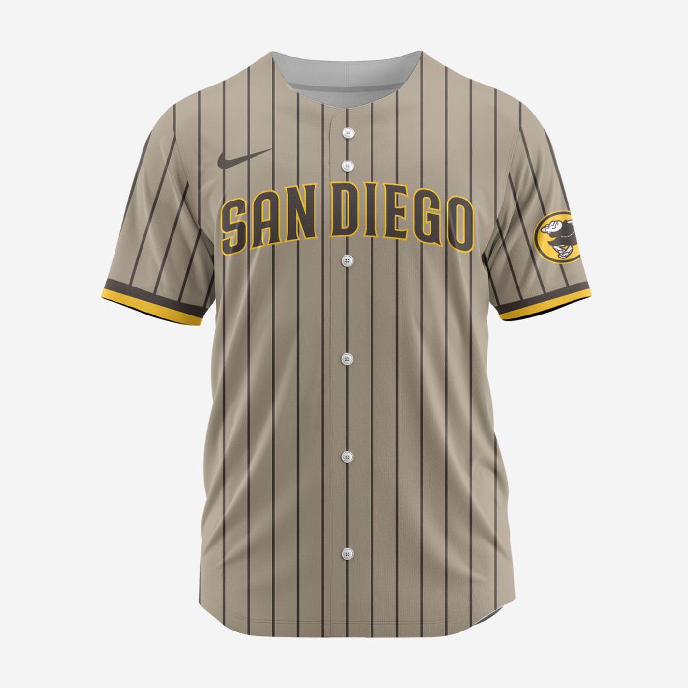 MLB San Diego Padres Personalized Alternate Baseball Jersey - Bafud T-Shirts, Hoodie, Sweatshirt | WearSparks.com (Image 3)