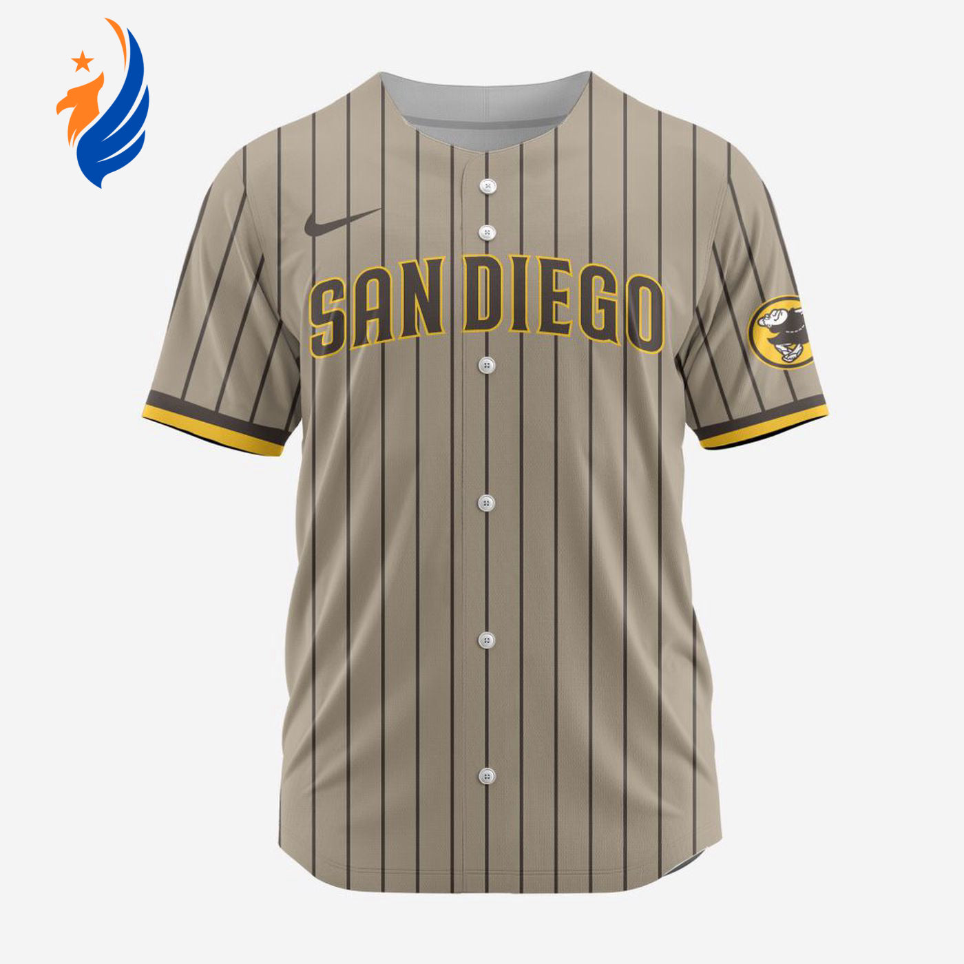MLB San Diego Padres Personalized Alternate Baseball Jersey - Bafud T-Shirts, Hoodie, Sweatshirt | WearSparks.com (Image 1)