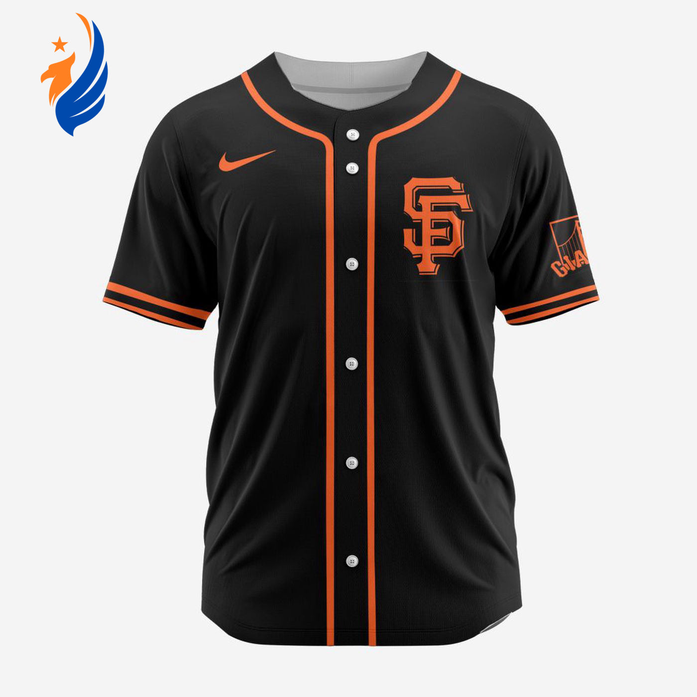 MLB San Francisco Giants Personalized Alternate 02 Baseball Jersey - Bafud T-Shirts, Hoodie, Sweatshirt (Image 1)
