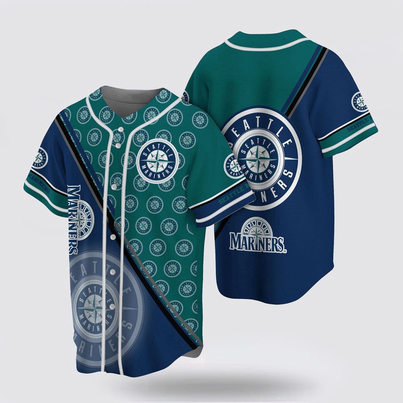 Official MLB Seattle Mariners Fan Jersey - Simple Design for Baseball Enthusiasts - lylyprint.com T-Shirts,... (Image 2)
