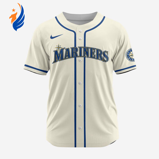 MLB Seattle Mariners Personalized Alternate Baseball Jersey - Bafud T-Shirts, Hoodie, Sweatshirt | WearSparks.com (Image 1)