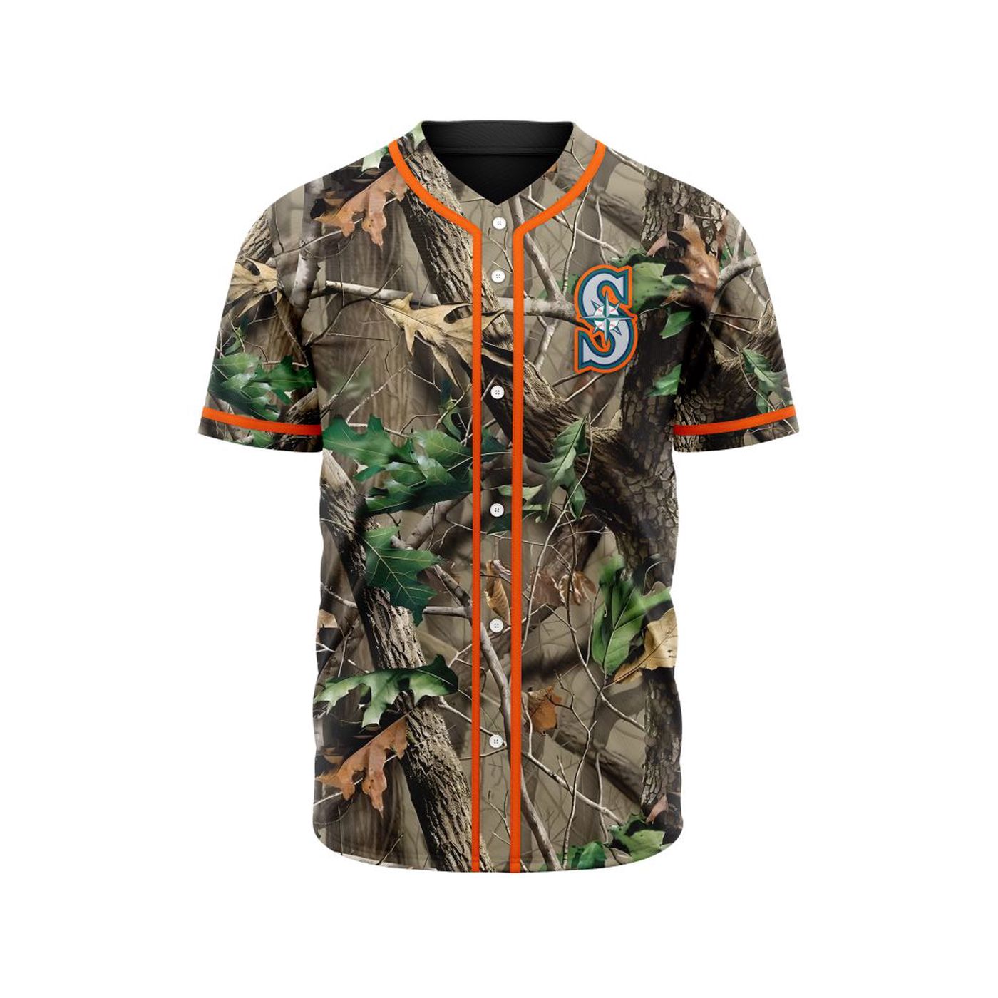 MLB Seattle Mariners Special Realtree Camo Hunting Baseball Jersey Gift for Men Women - Bafud T-Shirts, Hoodie,... (Image 2)