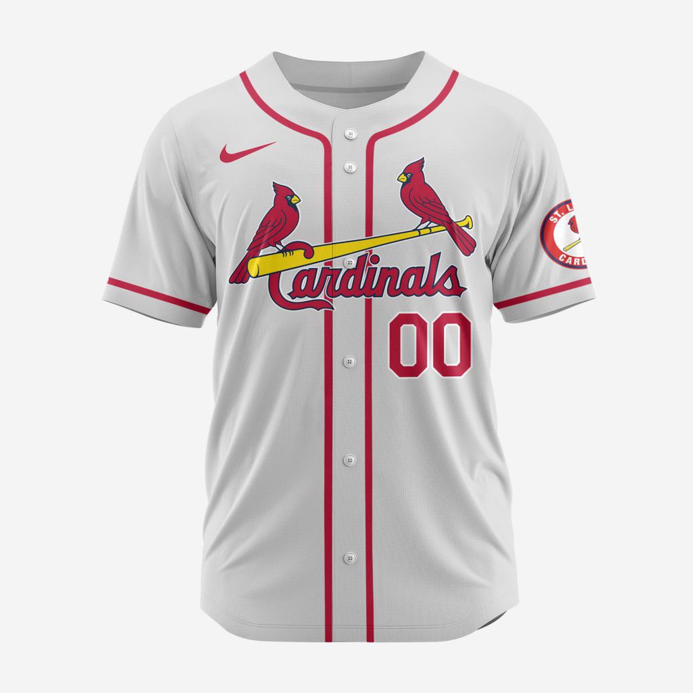 MLB St. Louis Cardinals Personalized Alternate Design Concept Baseball Jersey 2403 - Bafud T-Shirts, Hoodie,... (Image 2)