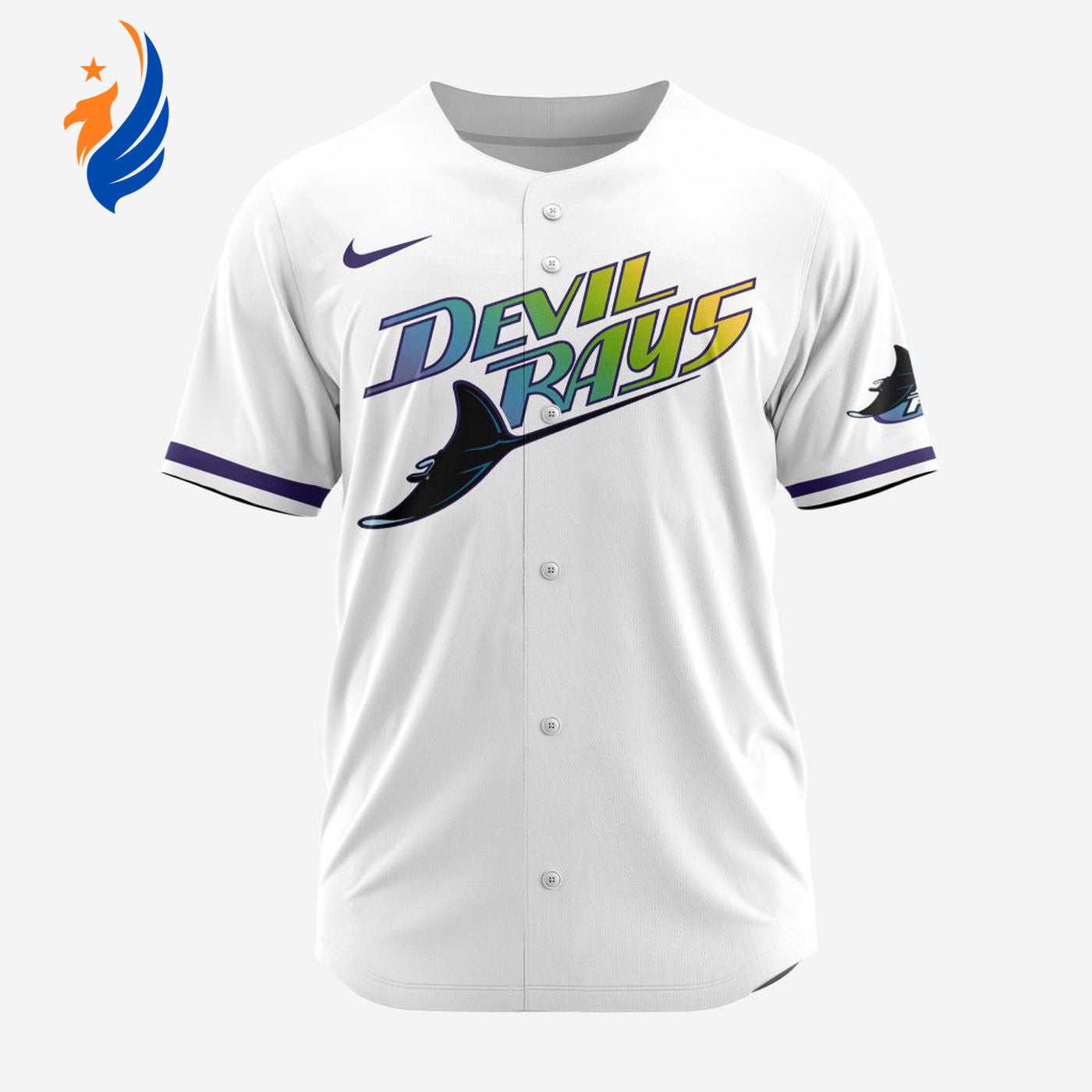 MLB Tampa Bay Rays Personalized Alternate 02 Baseball Jersey - Bafud T-Shirts, Hoodie, Sweatshirt | WearSparks.com (Image 1)