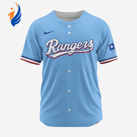 MLB Texas Rangers Personalized Alternate Baseball Jersey - Bafud T-Shirts, Hoodie, Sweatshirt | WearSparks.com (Image 1)