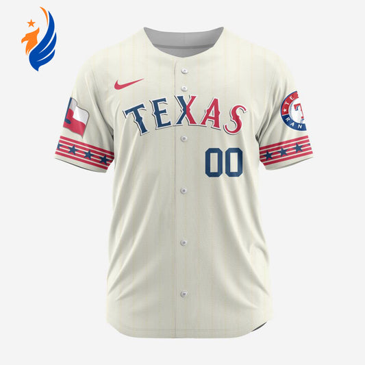 MLB Texas Rangers Personalized Alternate Design Concept Baseball Jersey 2401 - Bafud T-Shirts, Hoodie, Sweatshirt (Image 1)