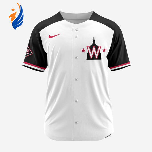 MLB Washington Nationals Personalized Alternate Baseball Jersey - Bafud T-Shirts, Hoodie, Sweatshirt (Image 1)