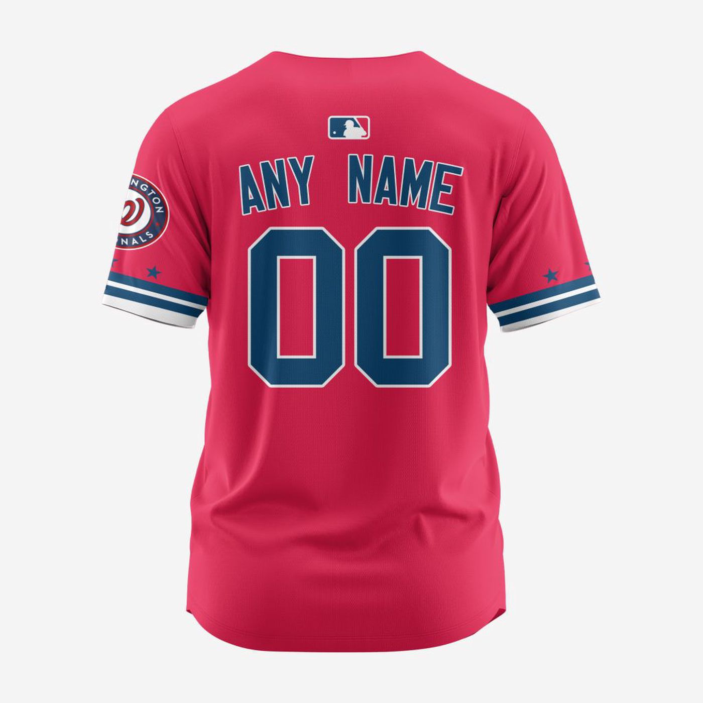 MLB Washington Nationals Personalized Alternate Design Concept Baseball Jersey 2401 - Bafud T-Shirts, Hoodie,... (Image 2)