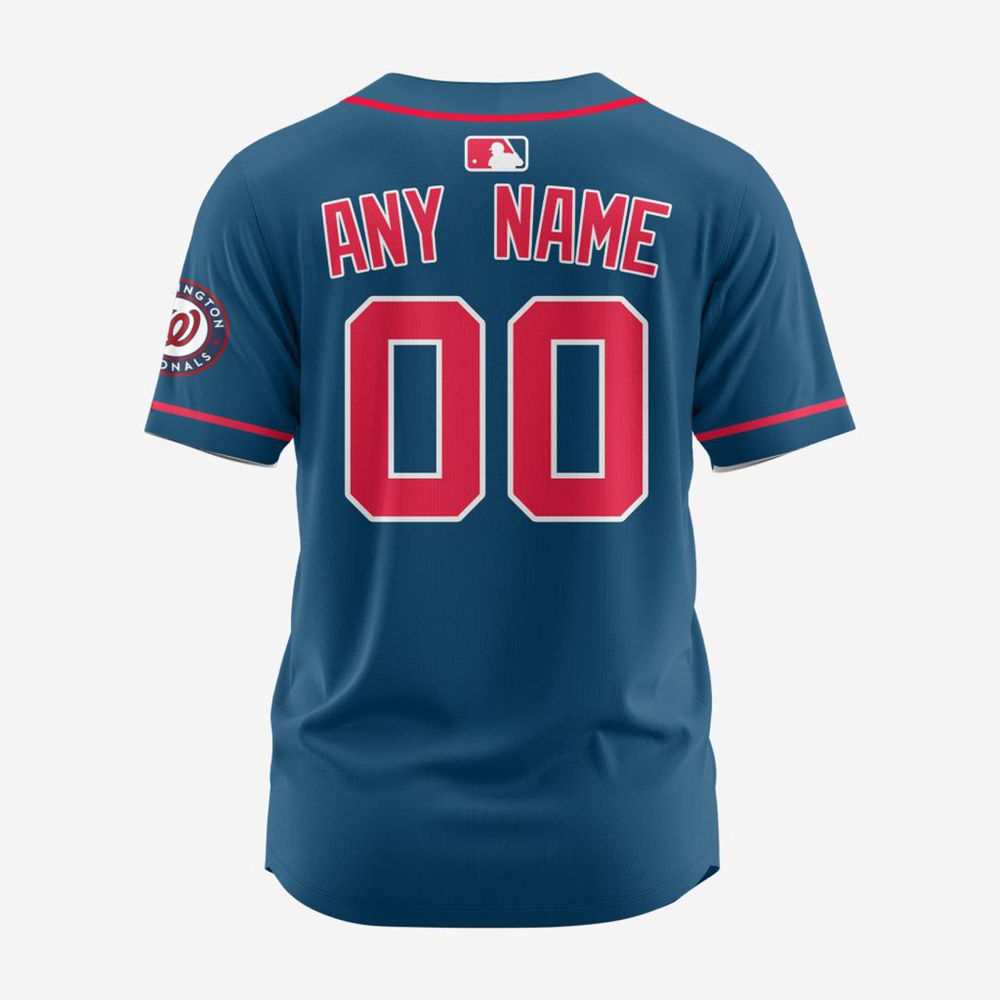 MLB Washington Nationals Personalized Alternate Design Concept Baseball Jersey 2404 - Bafud T-Shirts, Hoodie,... (Image 2)