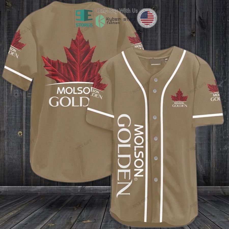 BEST Molson Golden logo Baseball Jersey