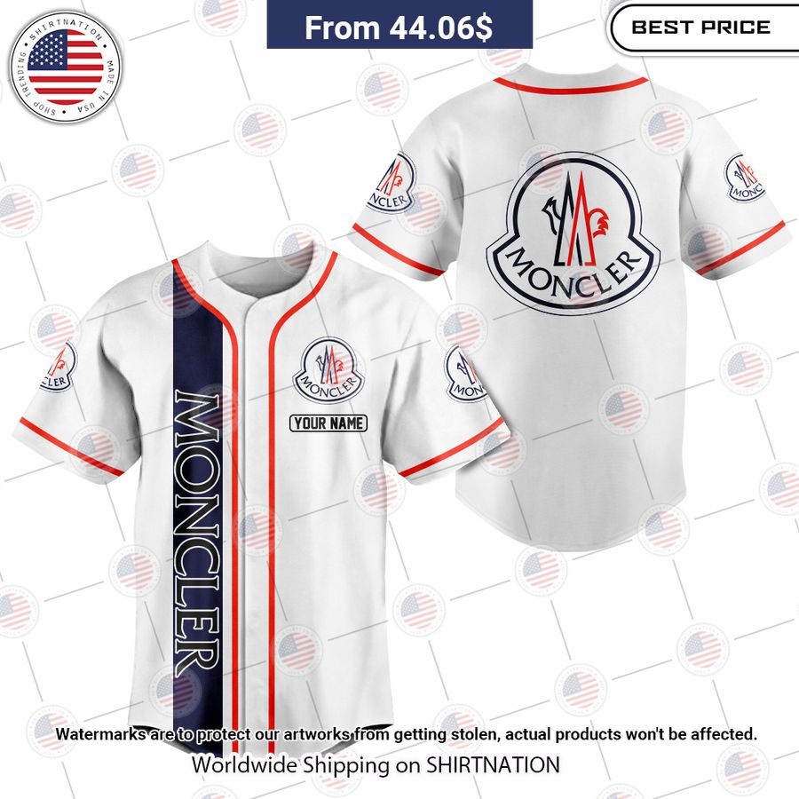 HOT Moncler Custom Baseball Shirt