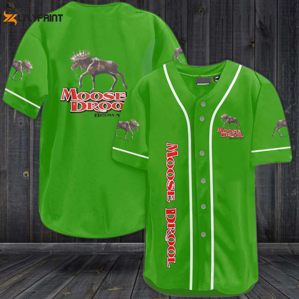 Moose Drool Brown Ale Baseball Jersey - lylyprint.com T-Shirts, Hoodie, Sweatshirt | WearSparks.com