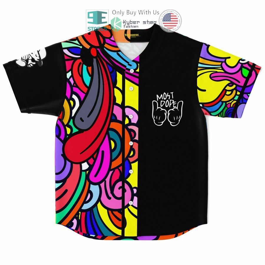 BEST Most Dope black Baseball Jersey