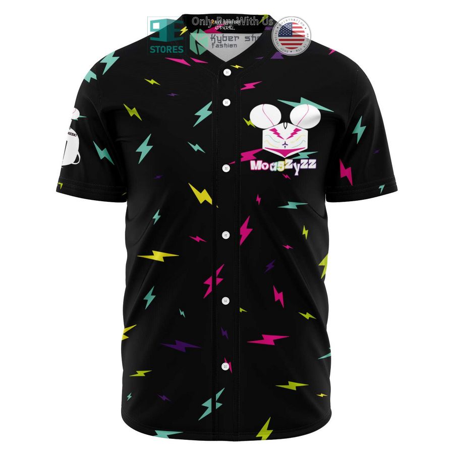 BEST Mou5ZyZZ black Baseball Jersey