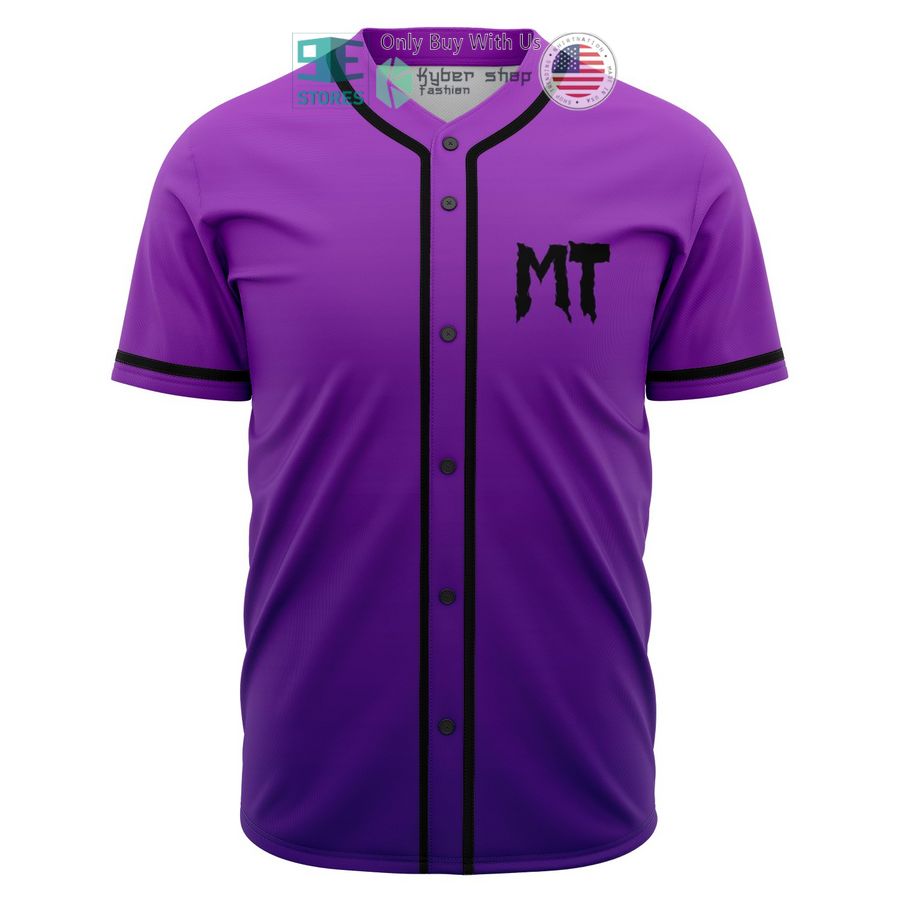 BEST MT Midnight Tyrannosaurus Baseball Jersey