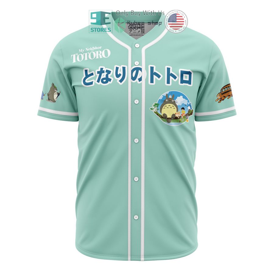 BEST My Neighbor Totoro Studio Ghibli Baseball Jersey