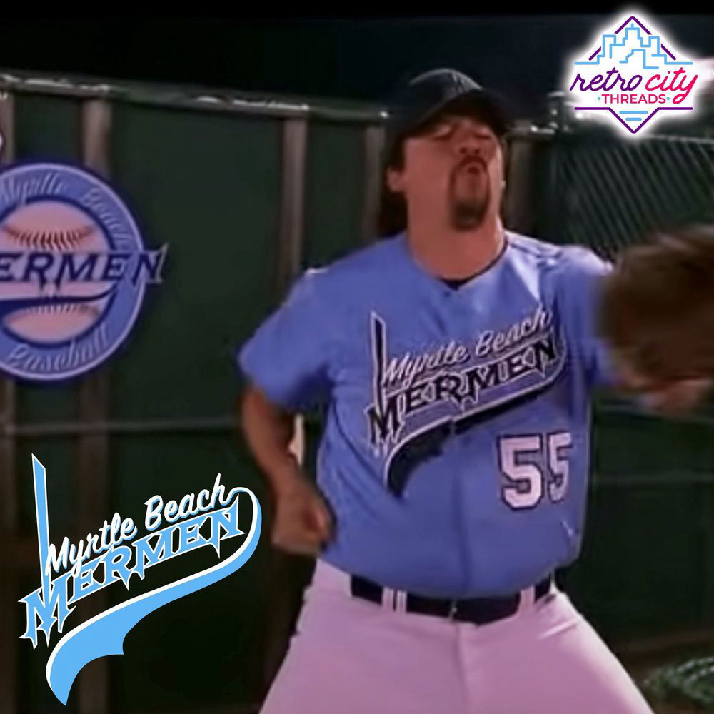 Myrtle Beach Mermen Kenny Powers Full-Button Baseball Jersey Custom - lylyprint.com T-Shirts, Hoodie, Sweatshirt (Image 8)
