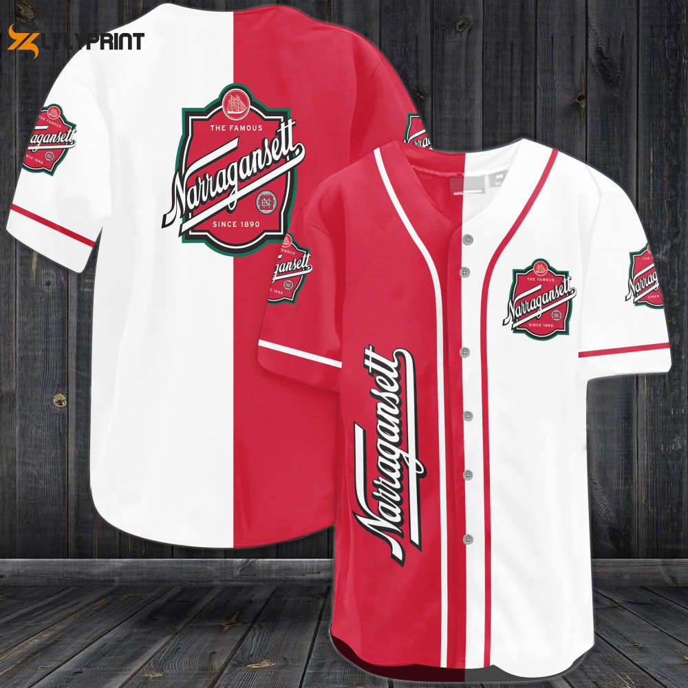 Narragansett Beer Baseball Jersey - lylyprint.com T-Shirts, Hoodie, Sweatshirt | WearSparks.com