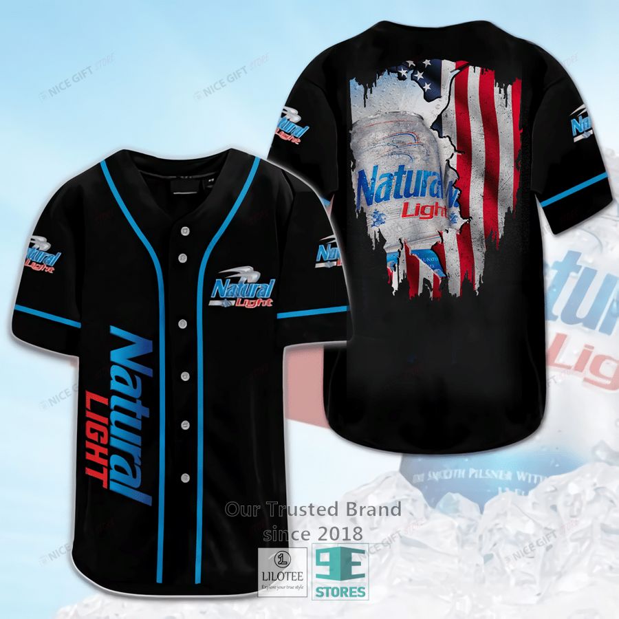 Natural Light Baseball Jersey