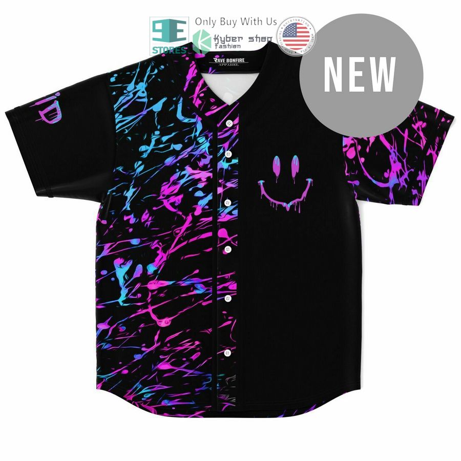 BEST Neon Smile House Baseball Jersey