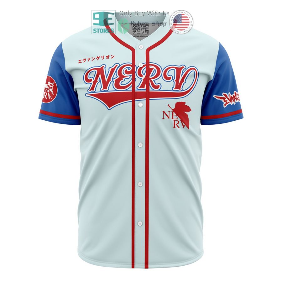 BEST NERV Shinji Evangelion Baseball Jersey