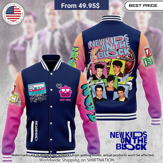New Kids on the Block Custom baseball jacket