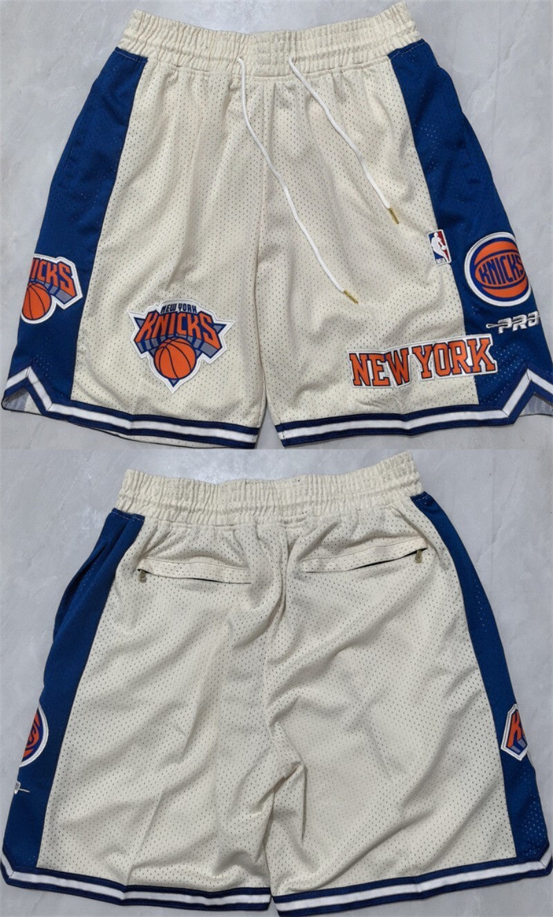 new yok knicks white 2025 shorts (run small)