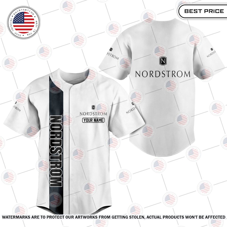NEW Nordstrom Custom Baseball Jersey