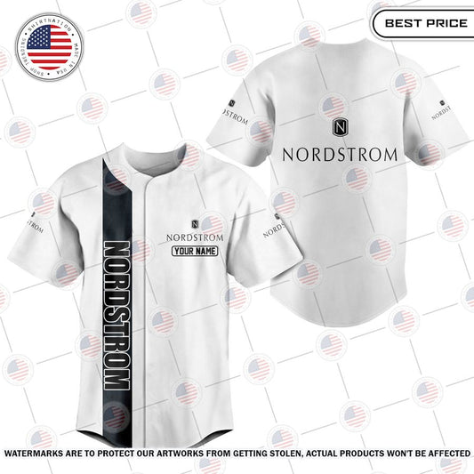 NEW Nordstrom Custom Baseball Jersey