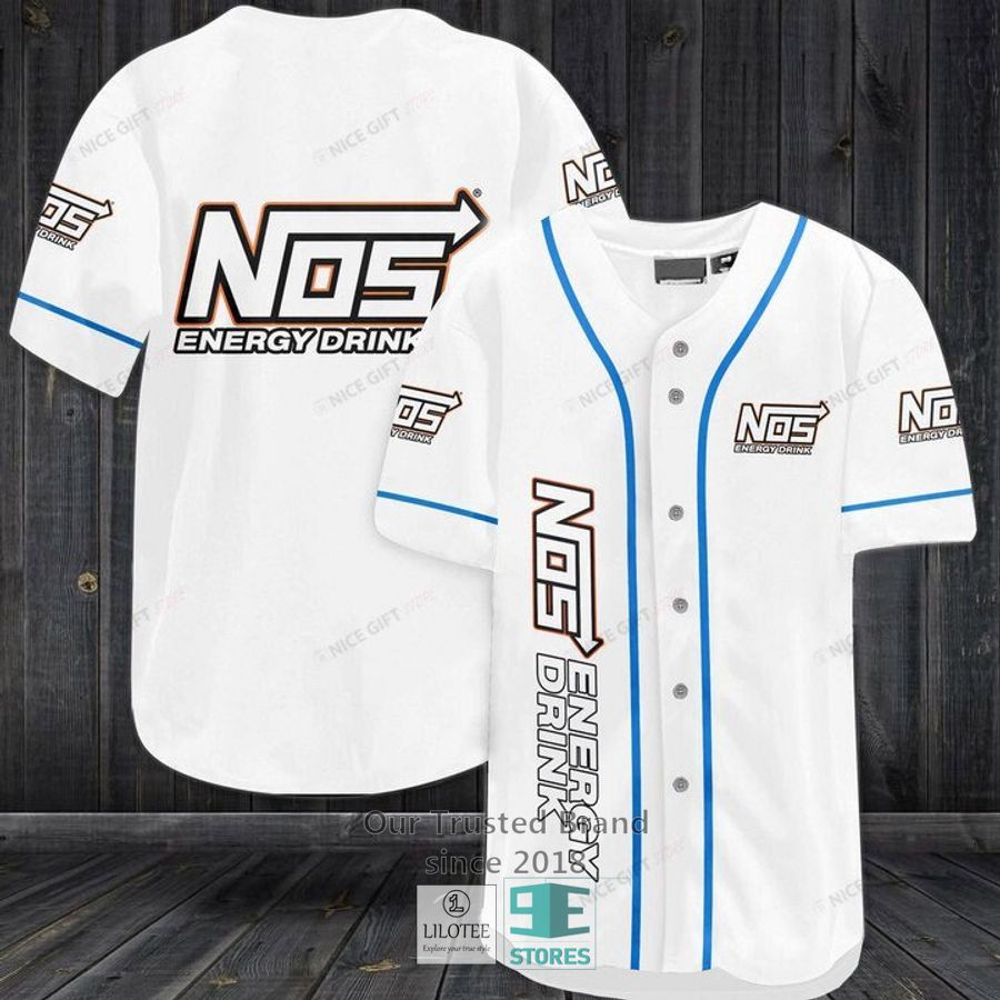 Nos Energy Drinks Baseball Jersey