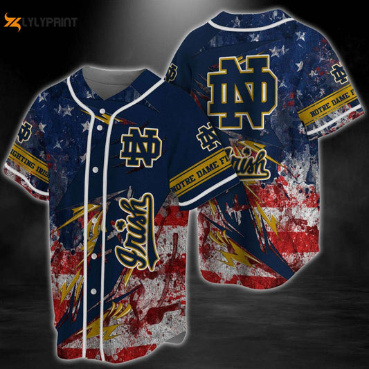 Notre Dame Fighting Irish Baseball Jersey Fan Gifts - lylyprint.com T-Shirts, Hoodie, Sweatshirt | WearSparks.com (Image 1)