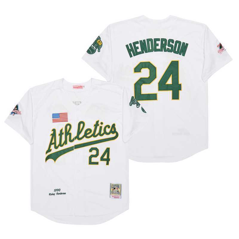 oakland athletics #24 rickey henderson