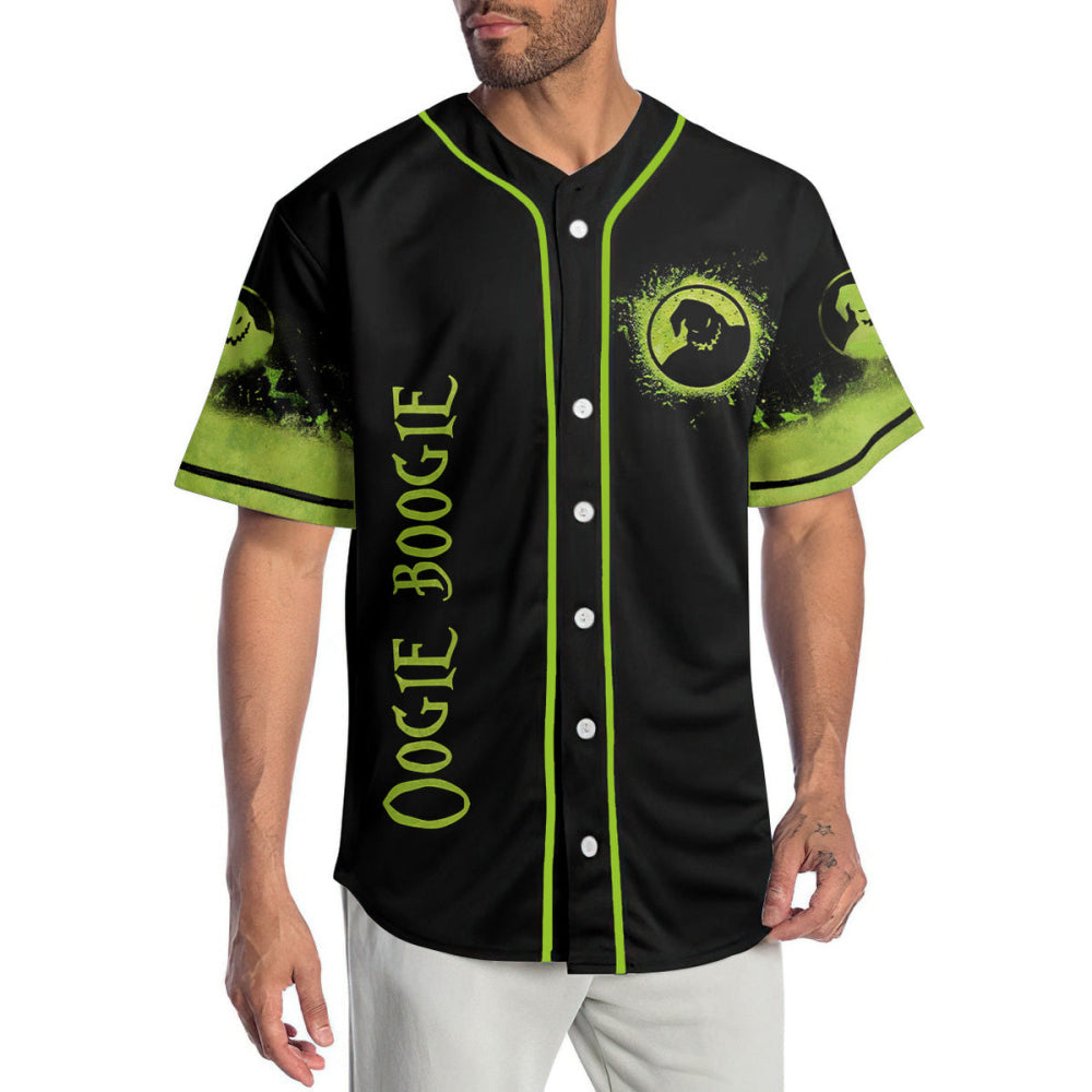 Get Spooky with the Oogie Boogie Baseball Jersey - Perfect for Halloween Fans! - Bafud T-Shirts, Hoodie, Sweatshirt (Image 3)