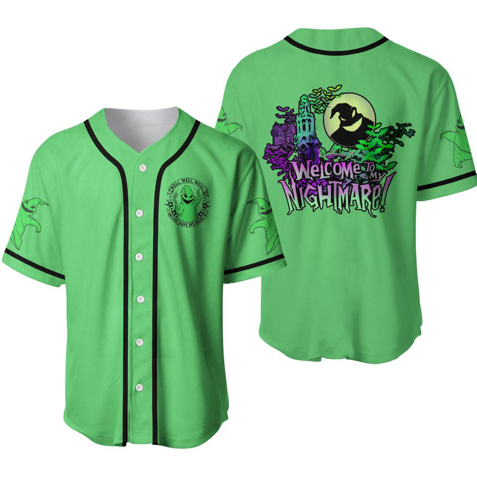 Unleash Your Inner Oogie Boogie with our Baseball Jersey - Perfect for Halloween Fans! - Bafud T-Shirts,... (Image 2)