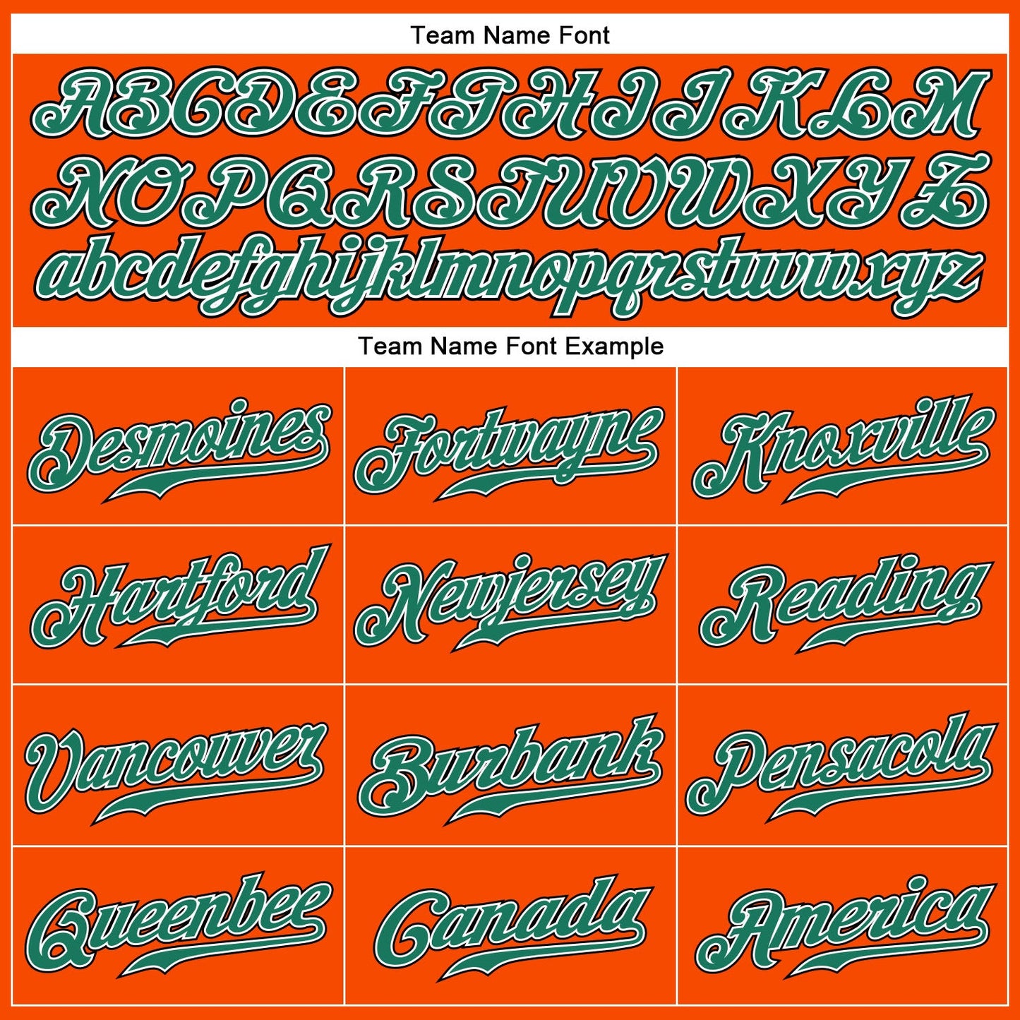 Custom Orange Kelly Green Pinstripe Kelly Green-Black Authentic Baseball Jersey