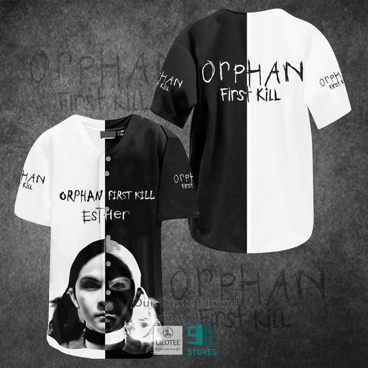 Orphan First Kill Esther Horror Movie Baseball Jersey