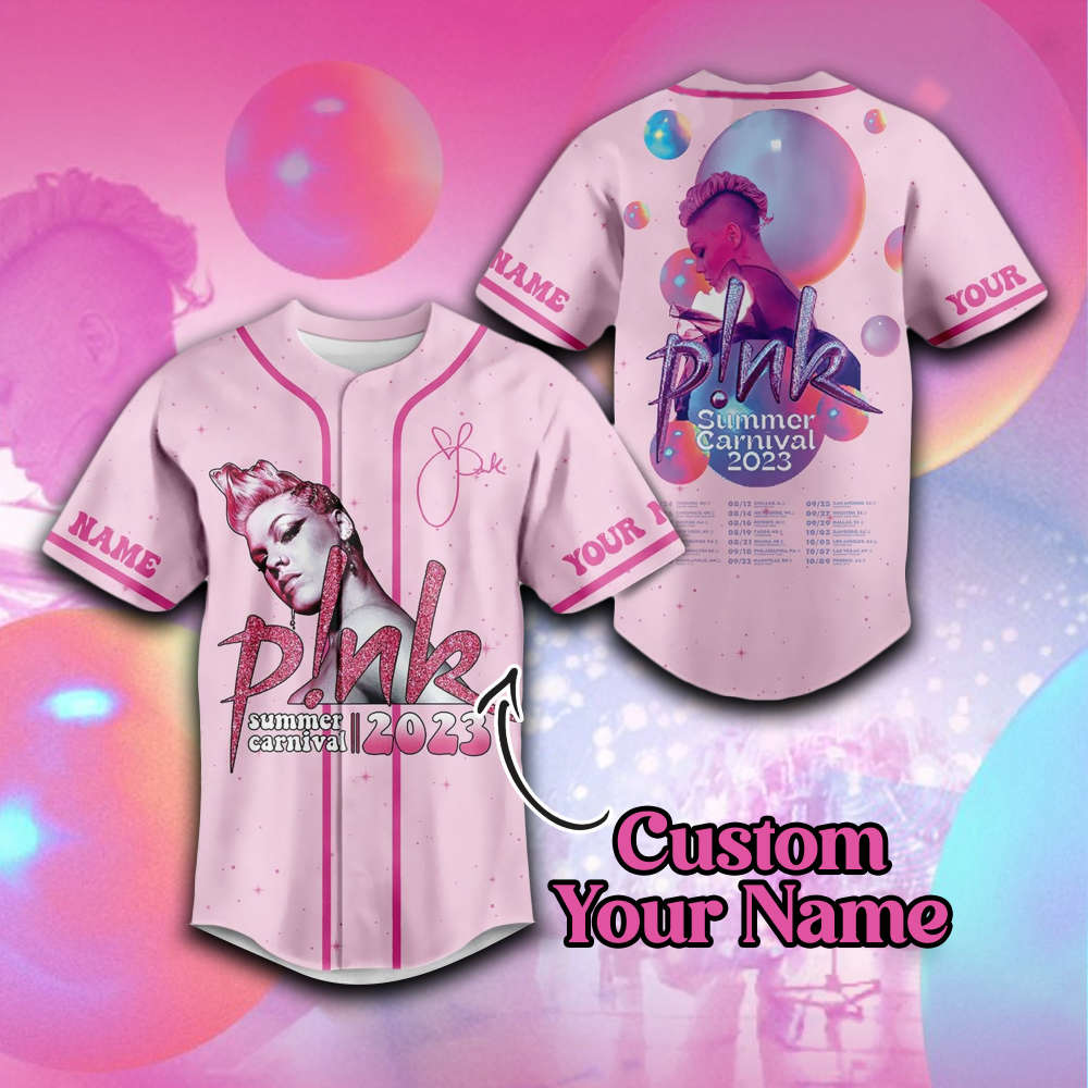 P!nk Summer Carnival 2023 Baseball Jersey - lylyprint.com T-Shirts, Hoodie, Sweatshirt | WearSparks.com (Image 3)