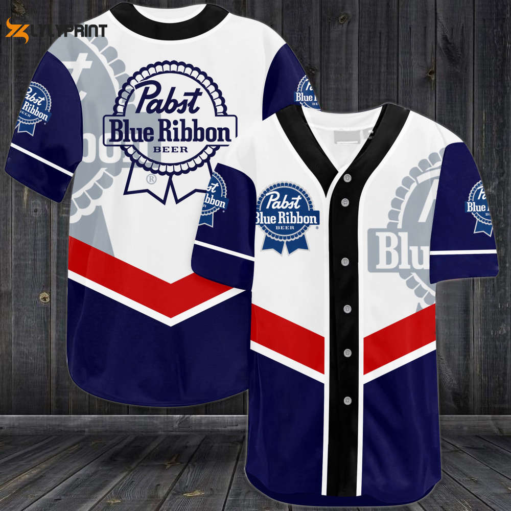 Pabst Blue RiBeer Baseball Jersey - lylyprint.com T-Shirts, Hoodie, Sweatshirt | WearSparks.com