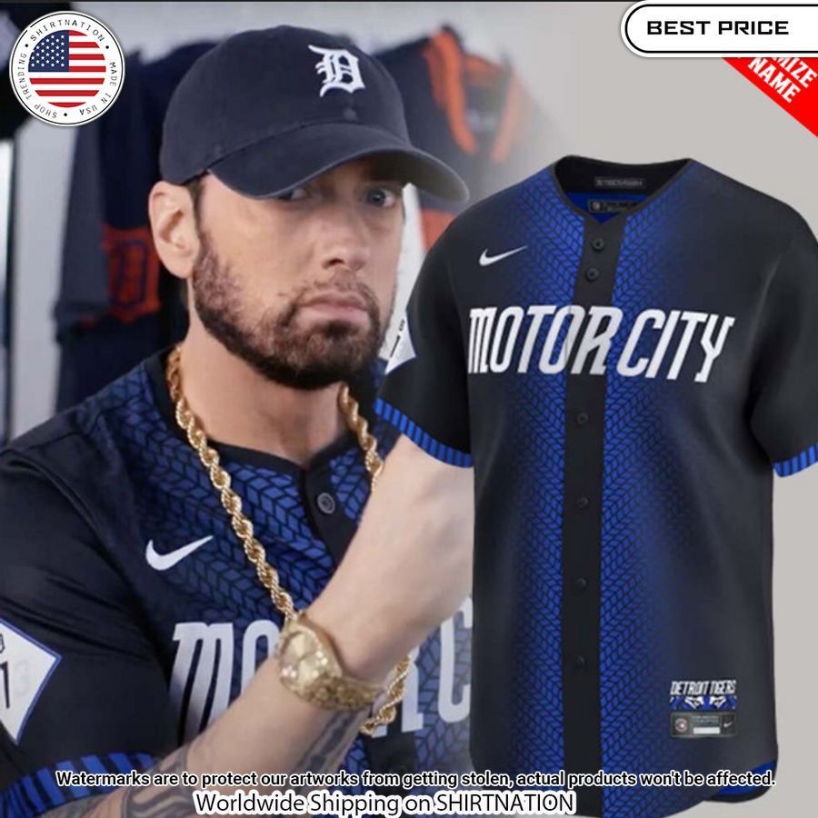 Personalization Detroit Tigers Motor City Baseball Jersey