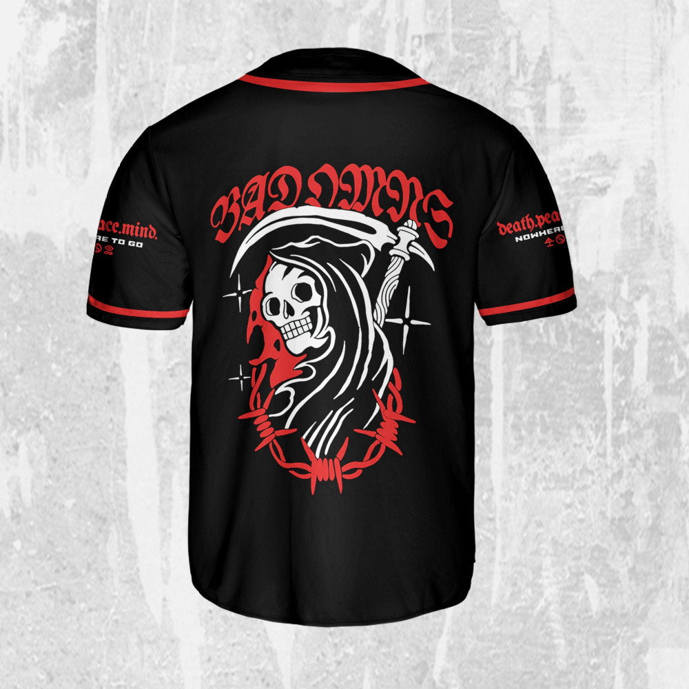 Personalize Bad Omens Band Jersey, Bad Omens Band Music Tour 2023 Shirt,Bad Omens Baseball Jersey,Concrete Jungle Tour 2023